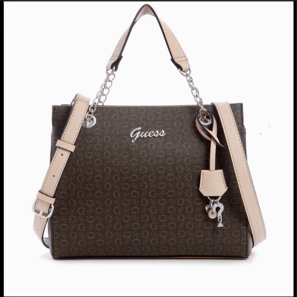 NWT Guess Satchel/Crossbody (Removable)